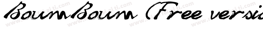 BoumBoum (Free version)字体转换